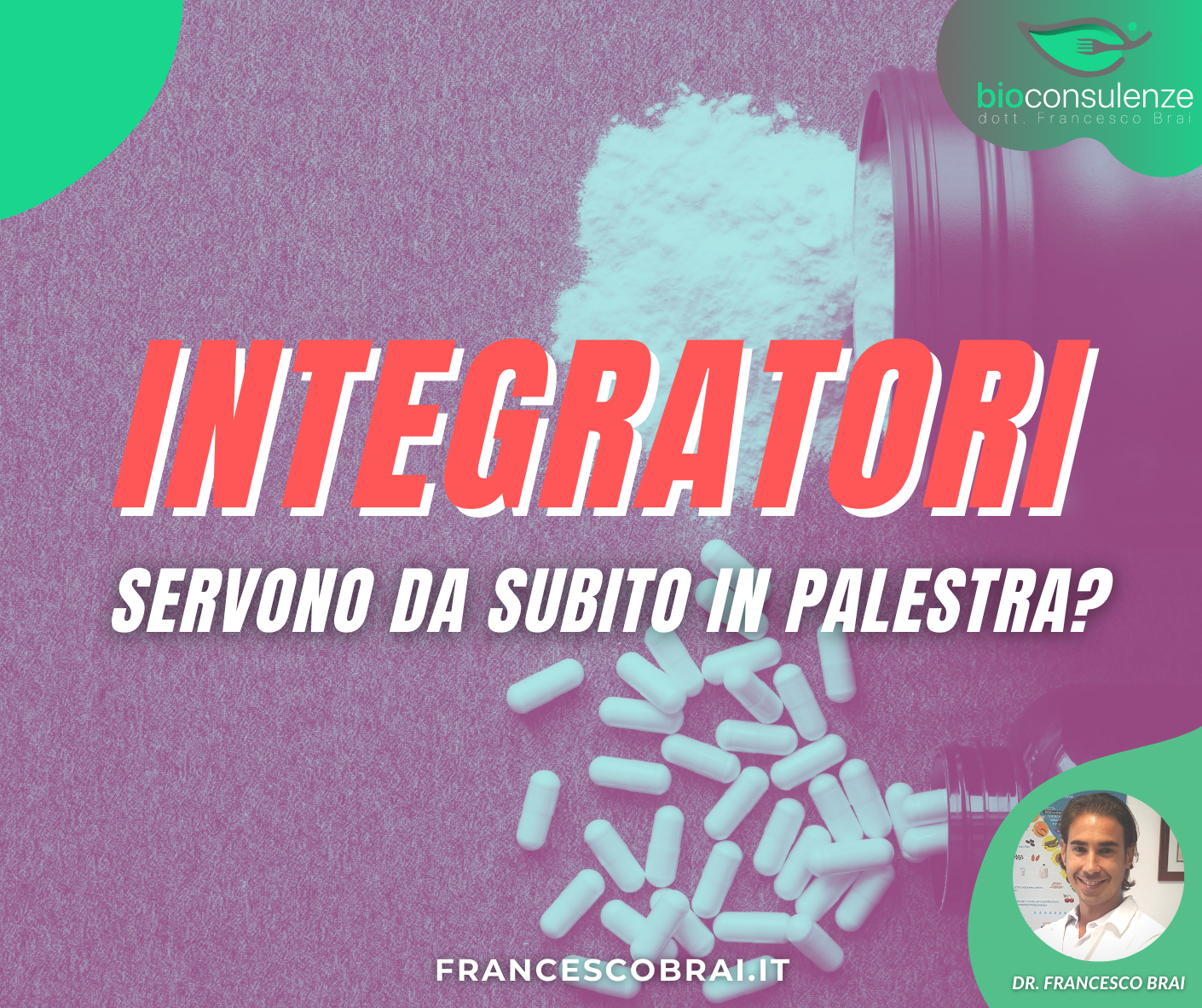 Quando utilizzare gli integratori in palestra?
